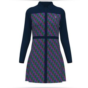 ORIGINAL PENGUIN GOLF
Women's Penguin Printed Long Sleeve Dress NWT Size XL